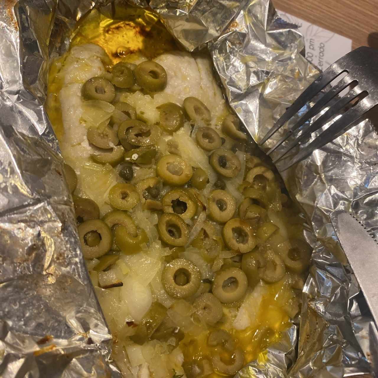 Mariscos - CORVINA PICCATA
