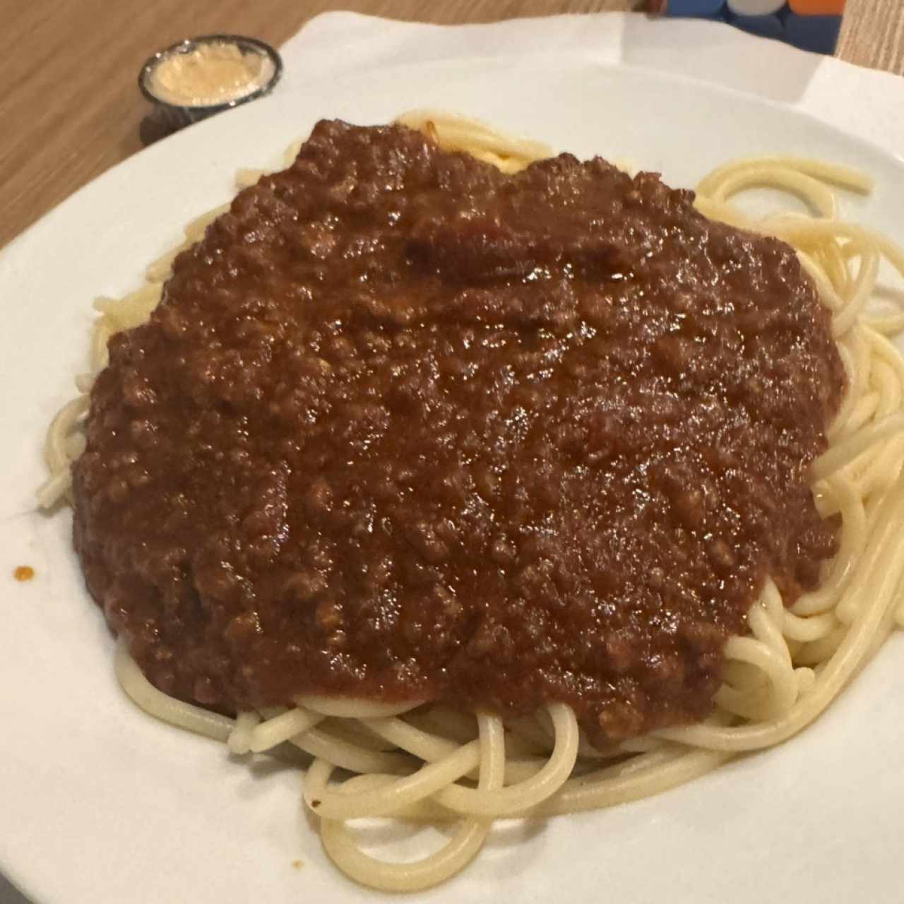Con Salsa Bolognesa - Ground Beef Spaguetti