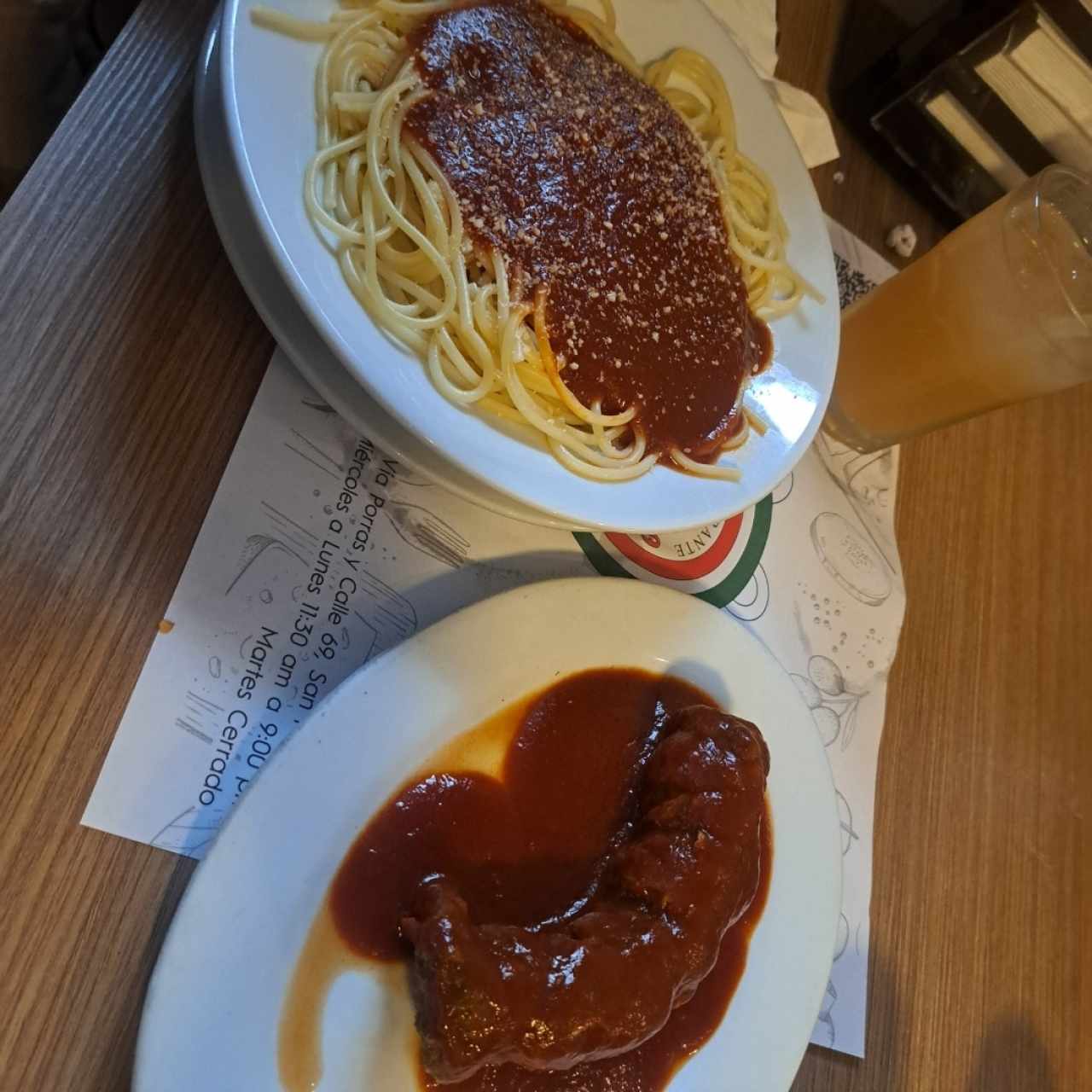 Spaghetti - Con Niño Envuelto