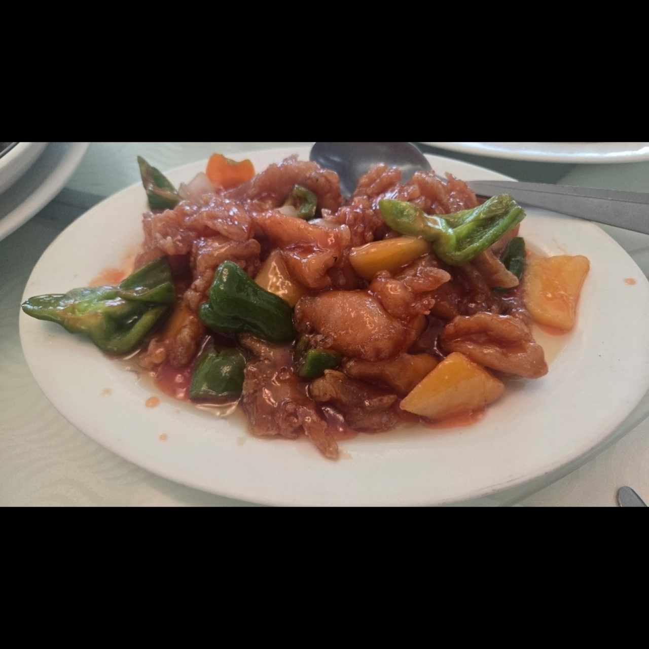 pollo agridulce
