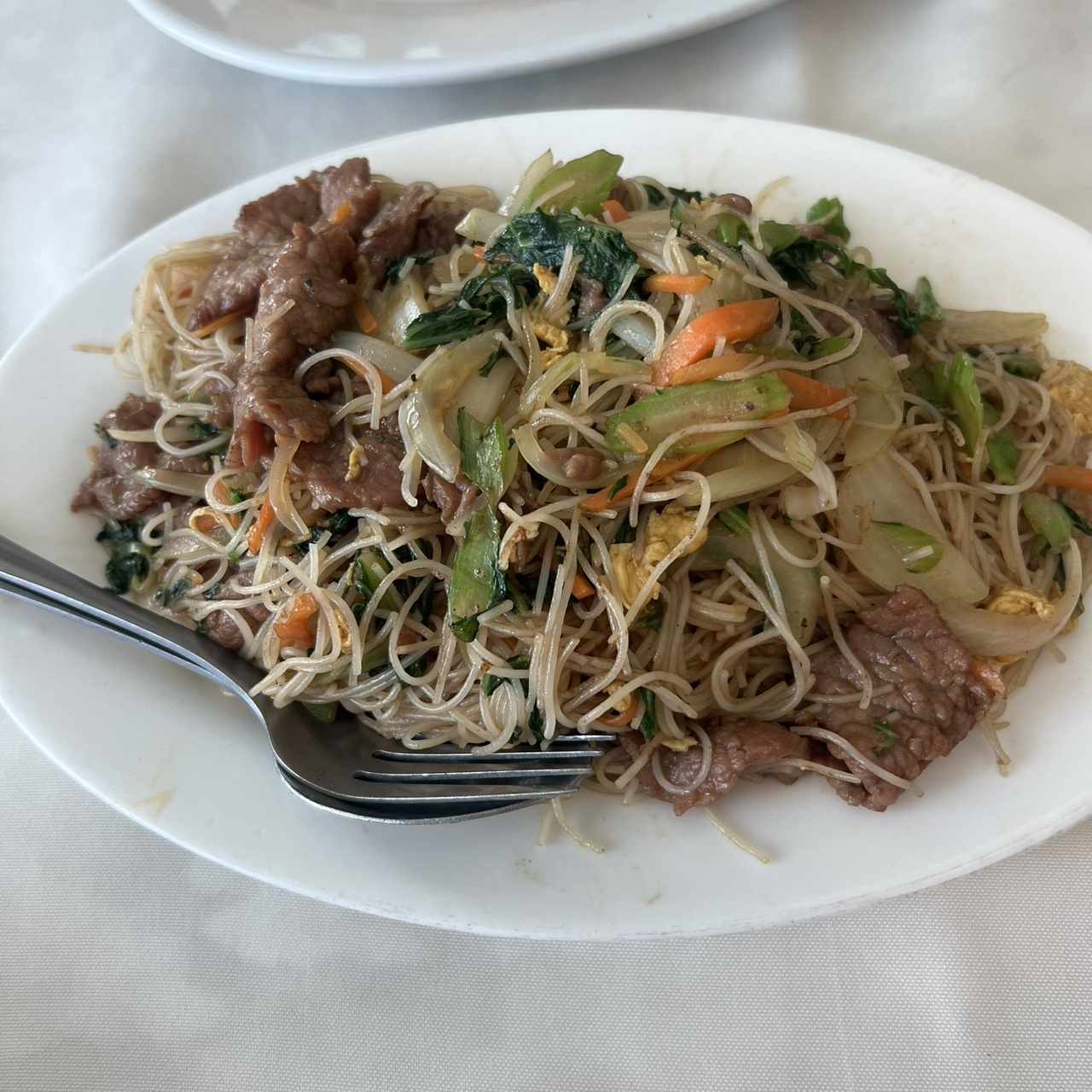 Fideos Carne
