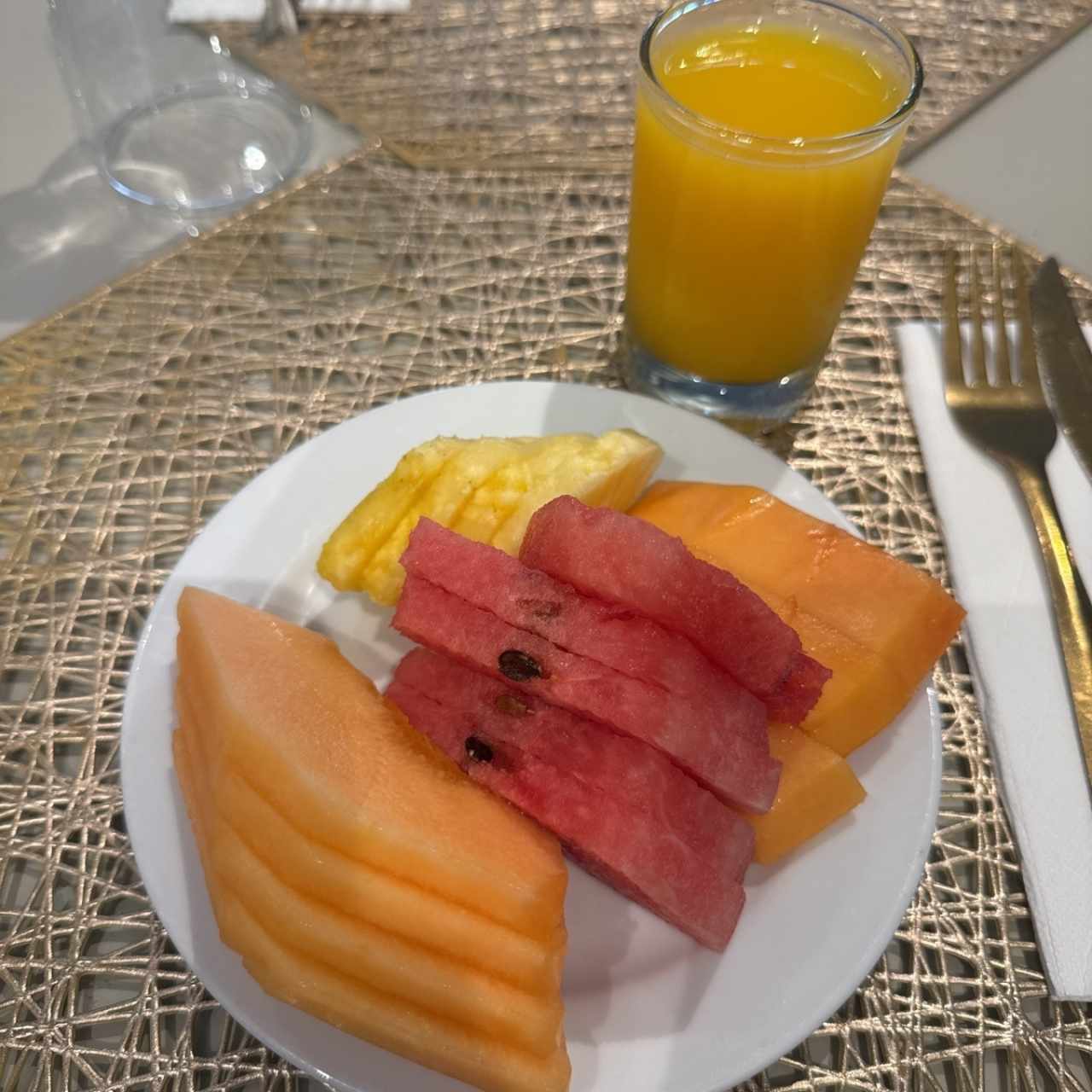 Desayuno bufét