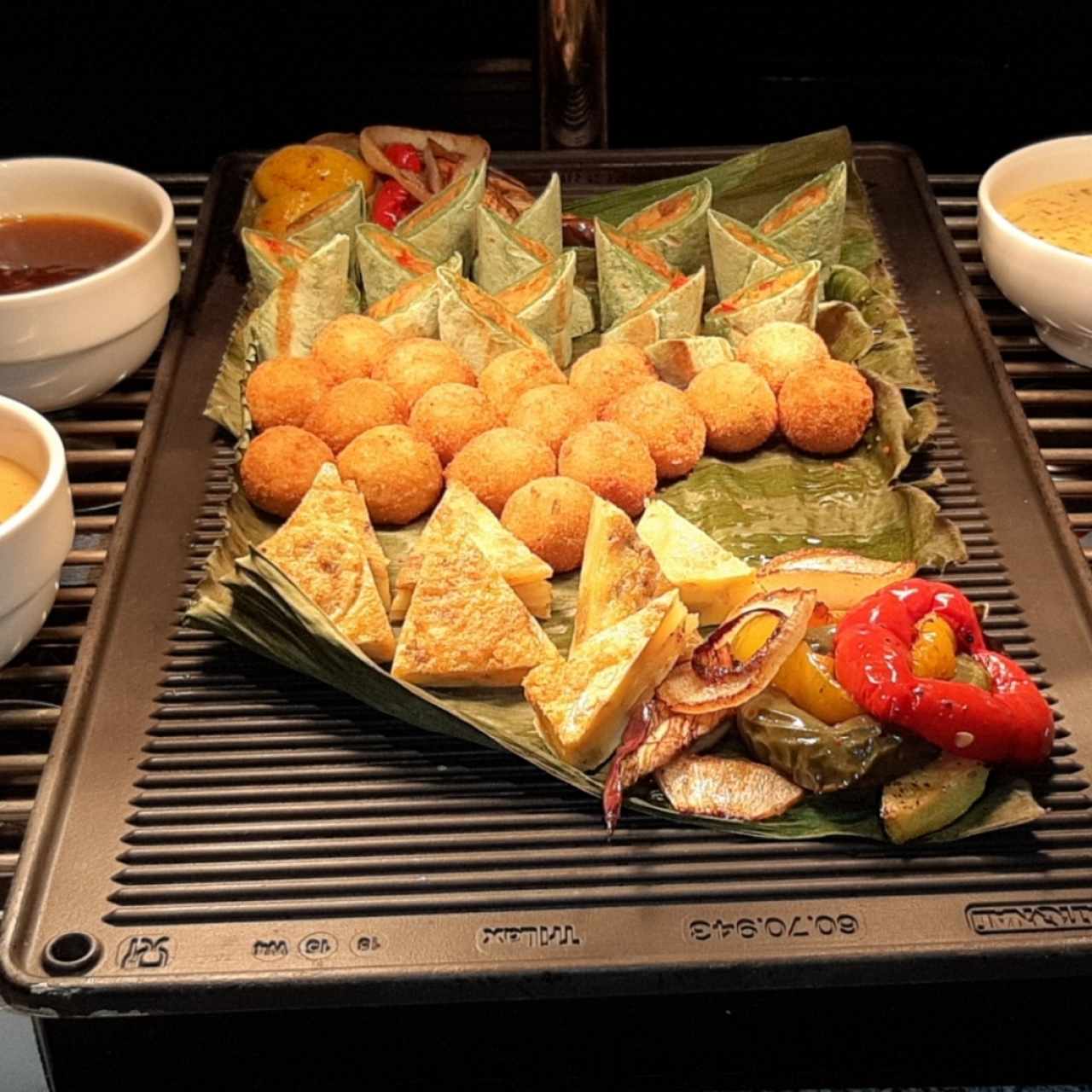 Wrap, bolas de arroz y tortillas españolas
