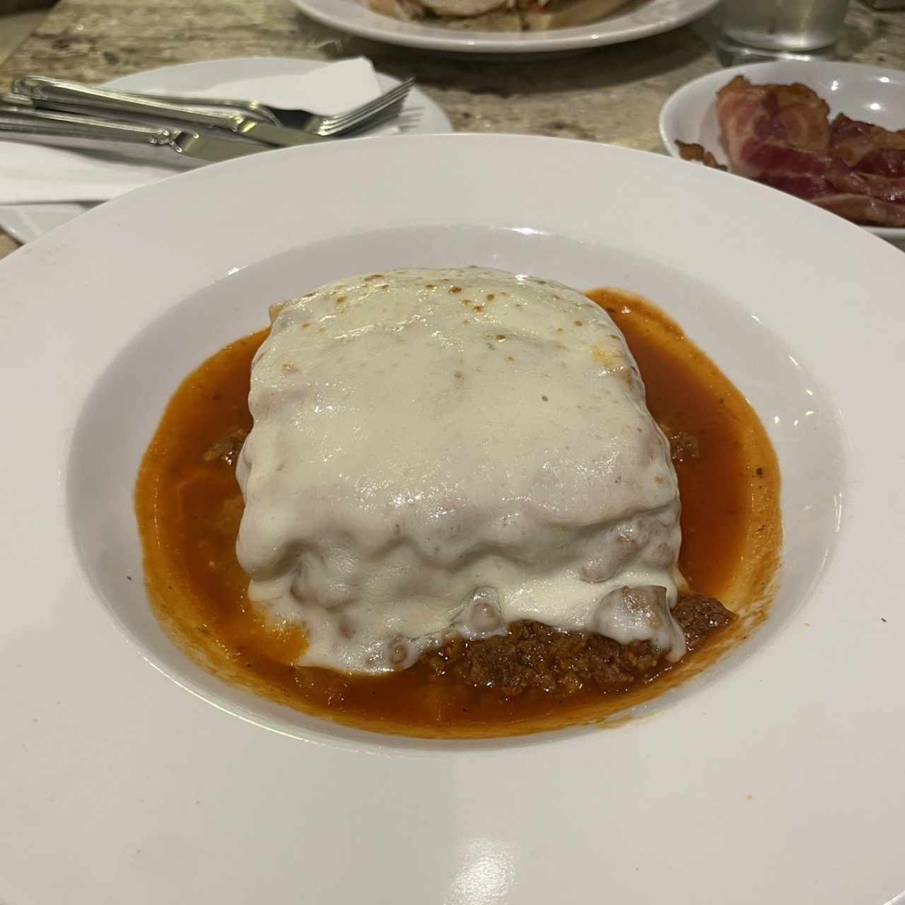 Lasaña de Carne Napolitana