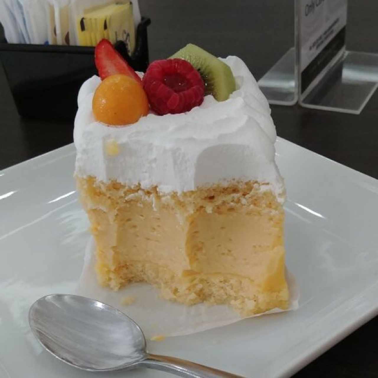 Flan escondido