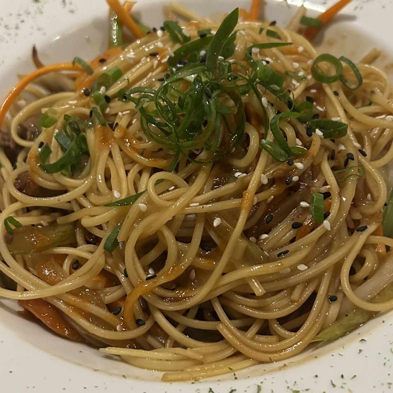 Filete de res al wok