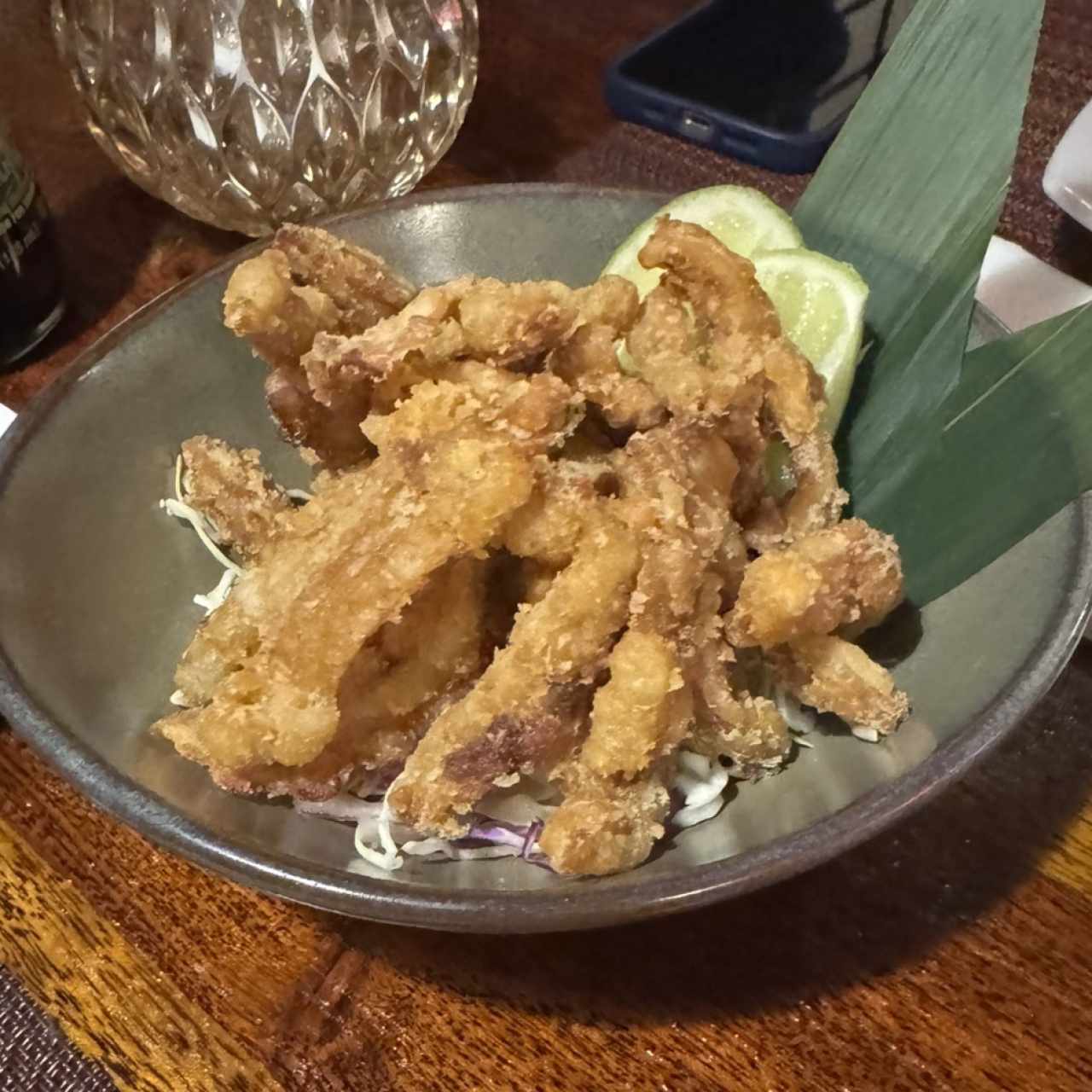 Entradas - Chicharron de Pulpo