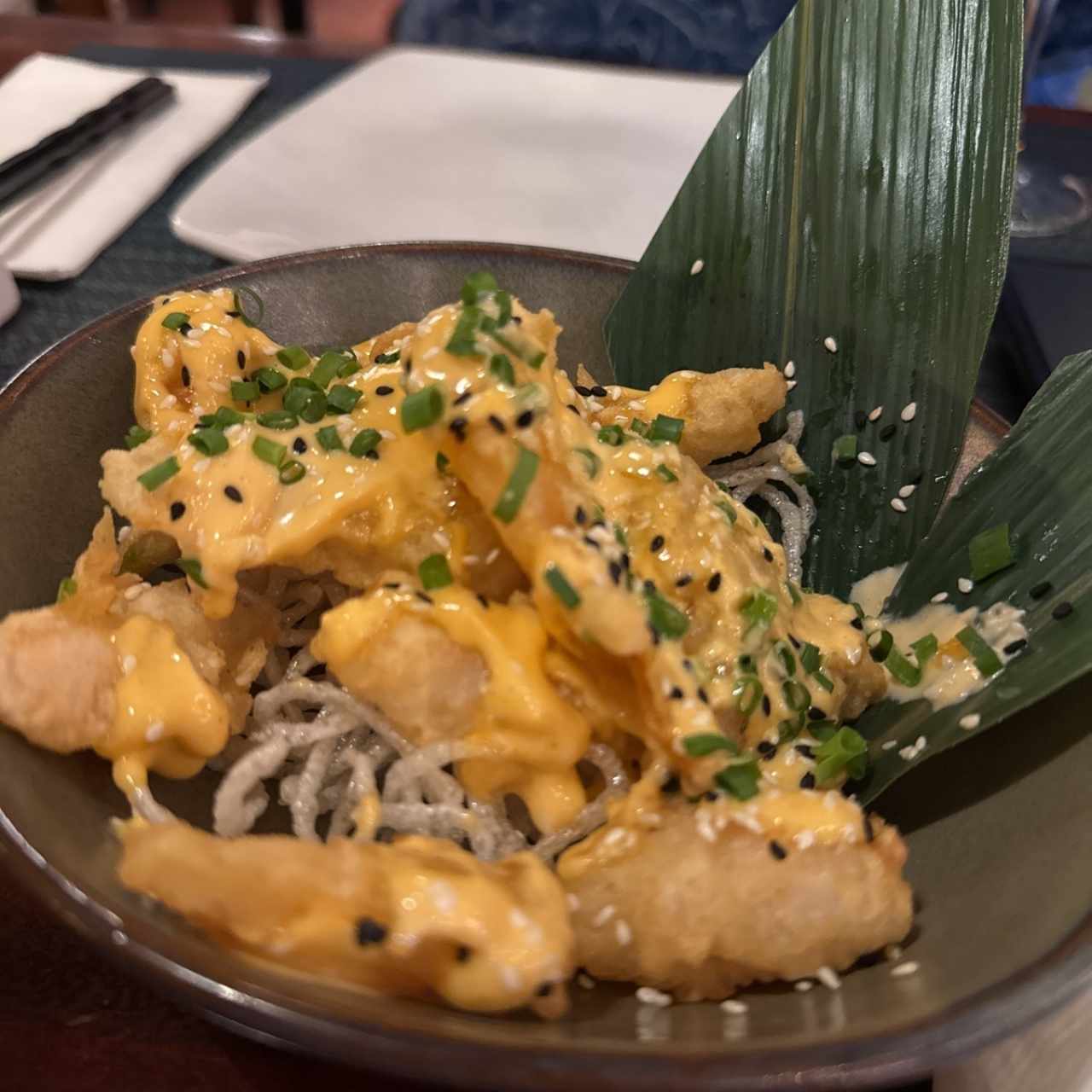 Entradas - Spicy Shrimp Tempura