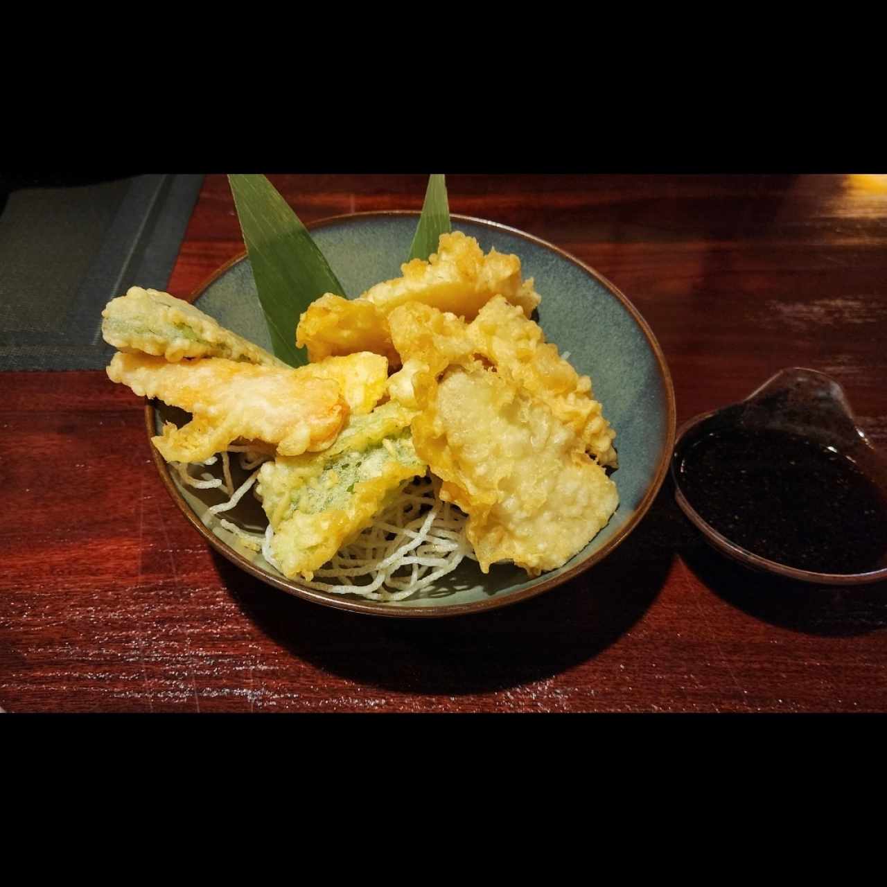 vegetales tempura