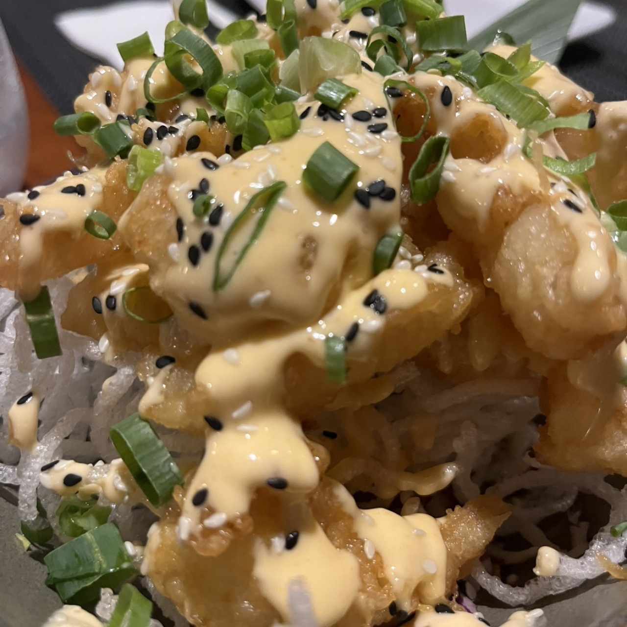 Entradas - Spicy Shrimp Tempura