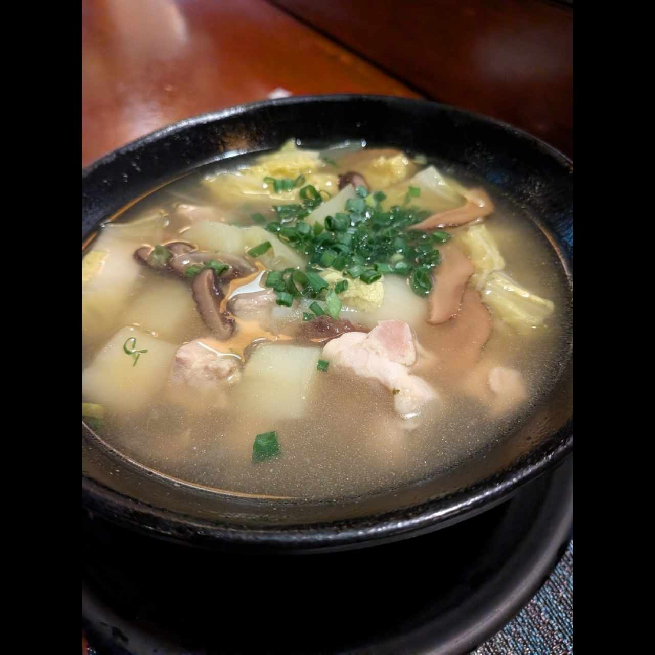 Sopas - Sopa de Jengibre