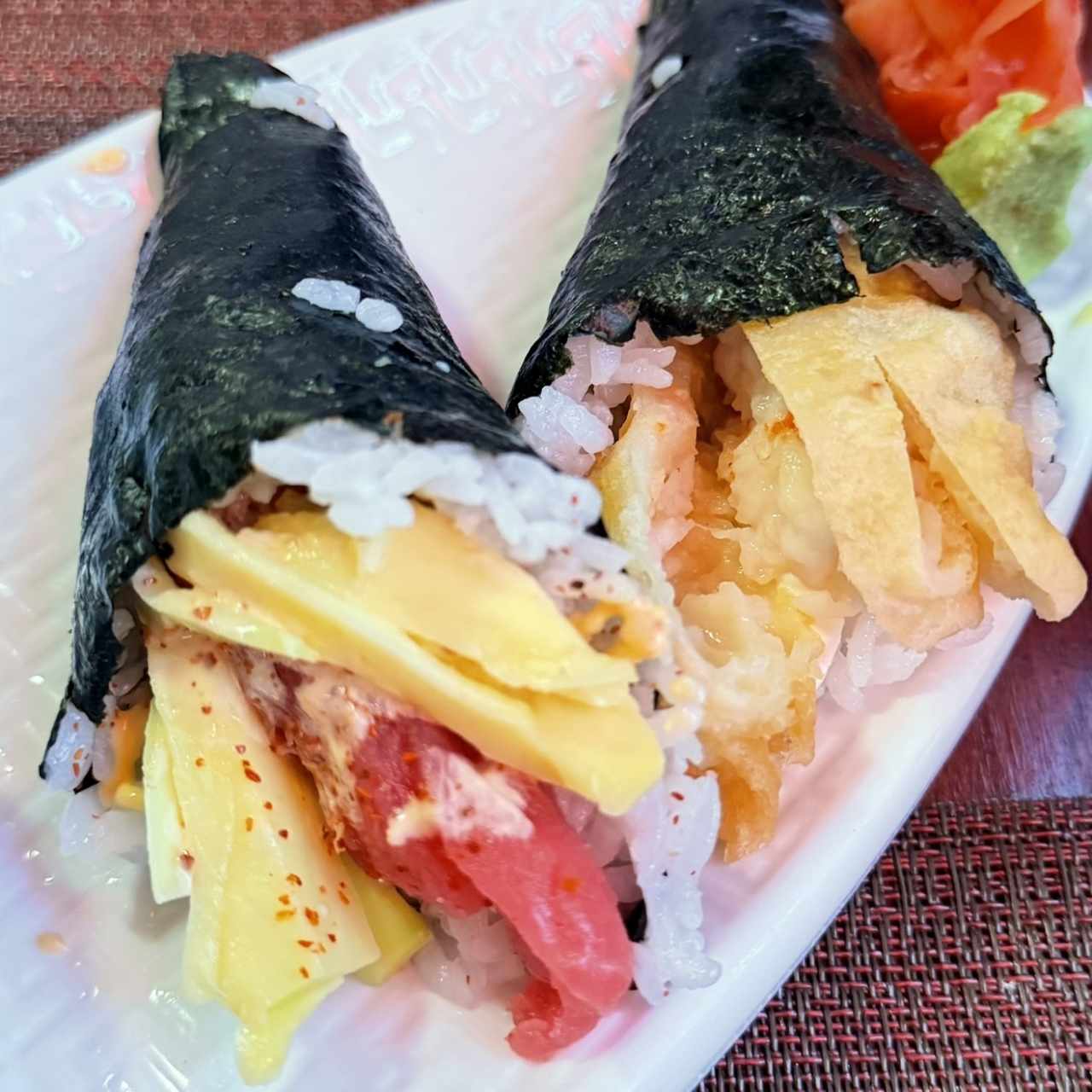 Temaki spicy tuna 