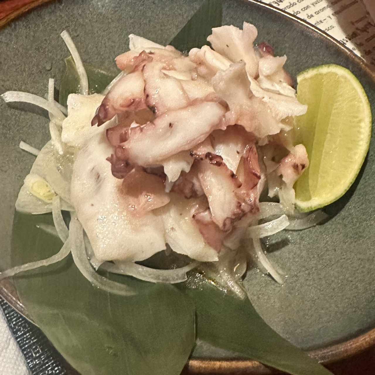 Entradas - Pulpo Olivo