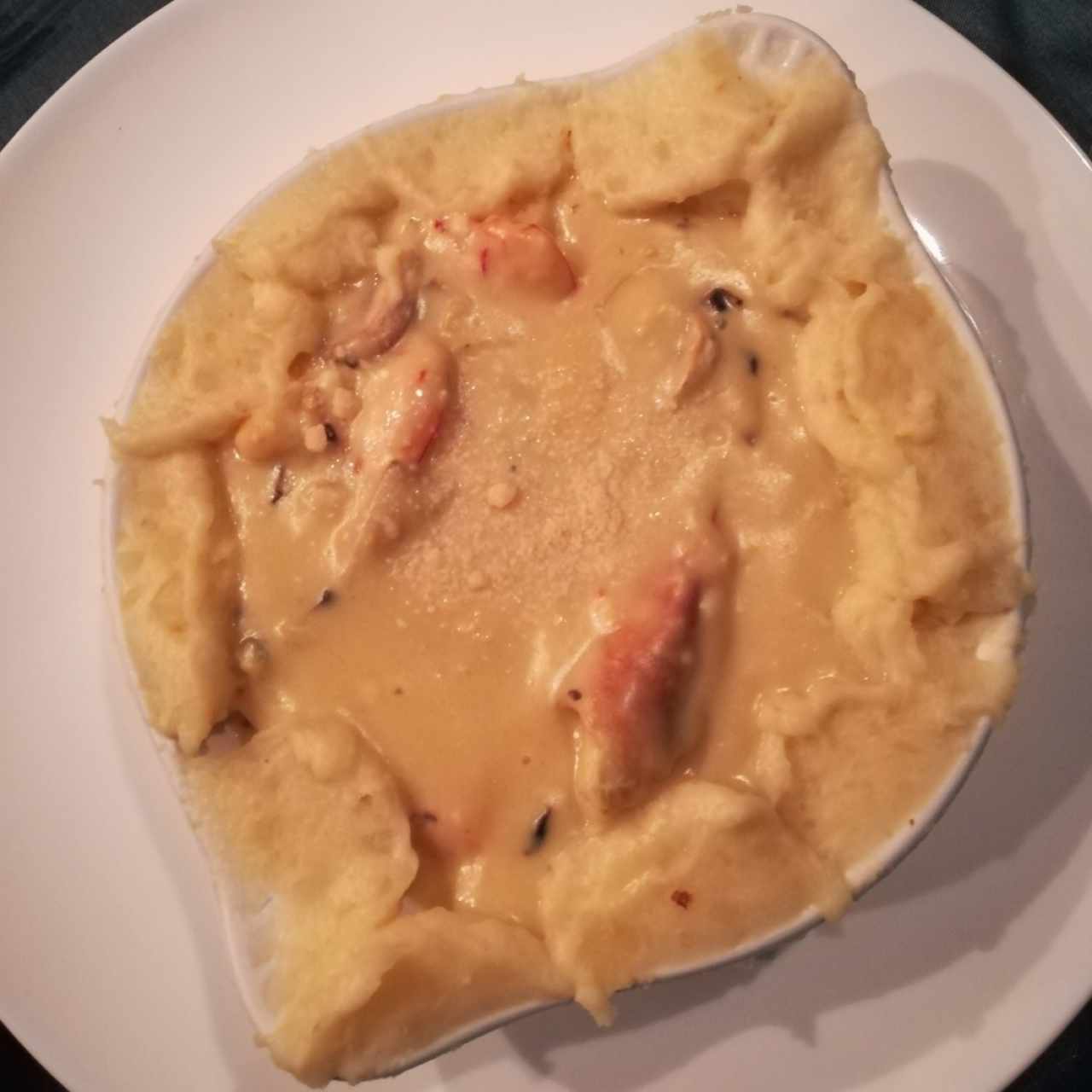 Langostinos al thermidor