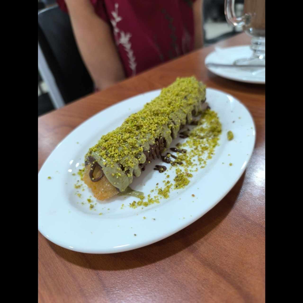 Churro chocolate de Dubái 
