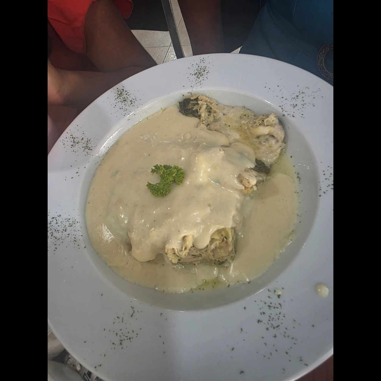 lasagna de pollo
