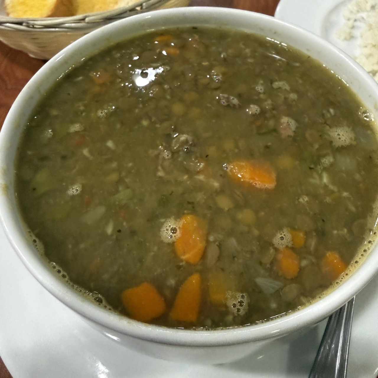 Sopa del Día con Arroz