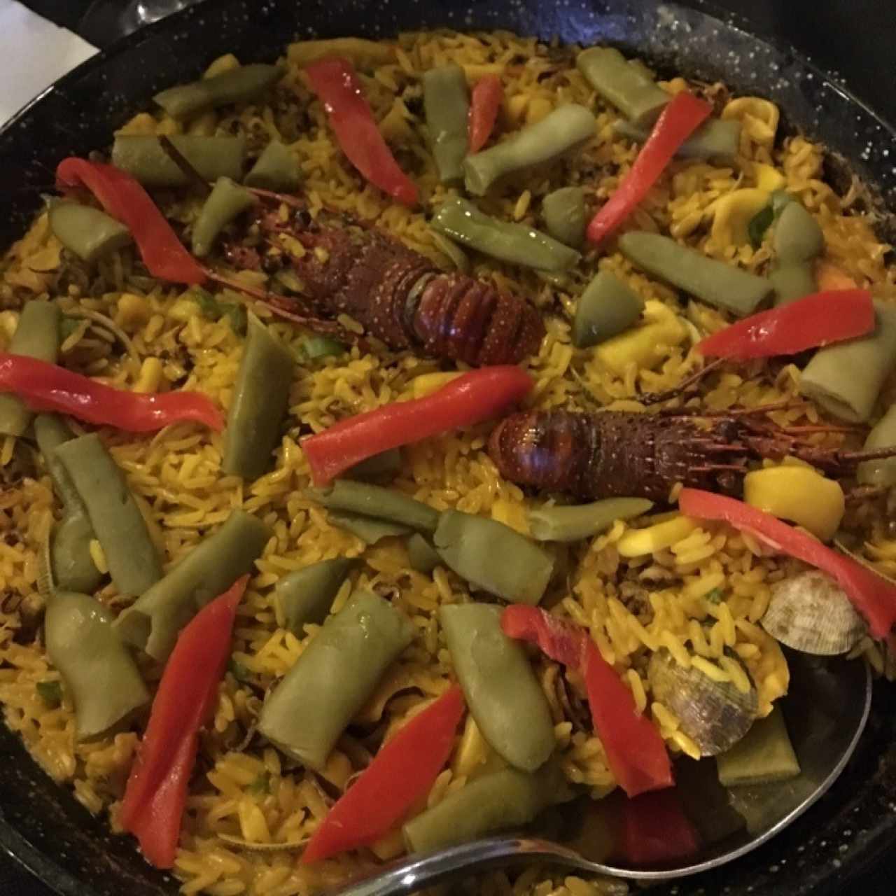 Paella de mariscos
