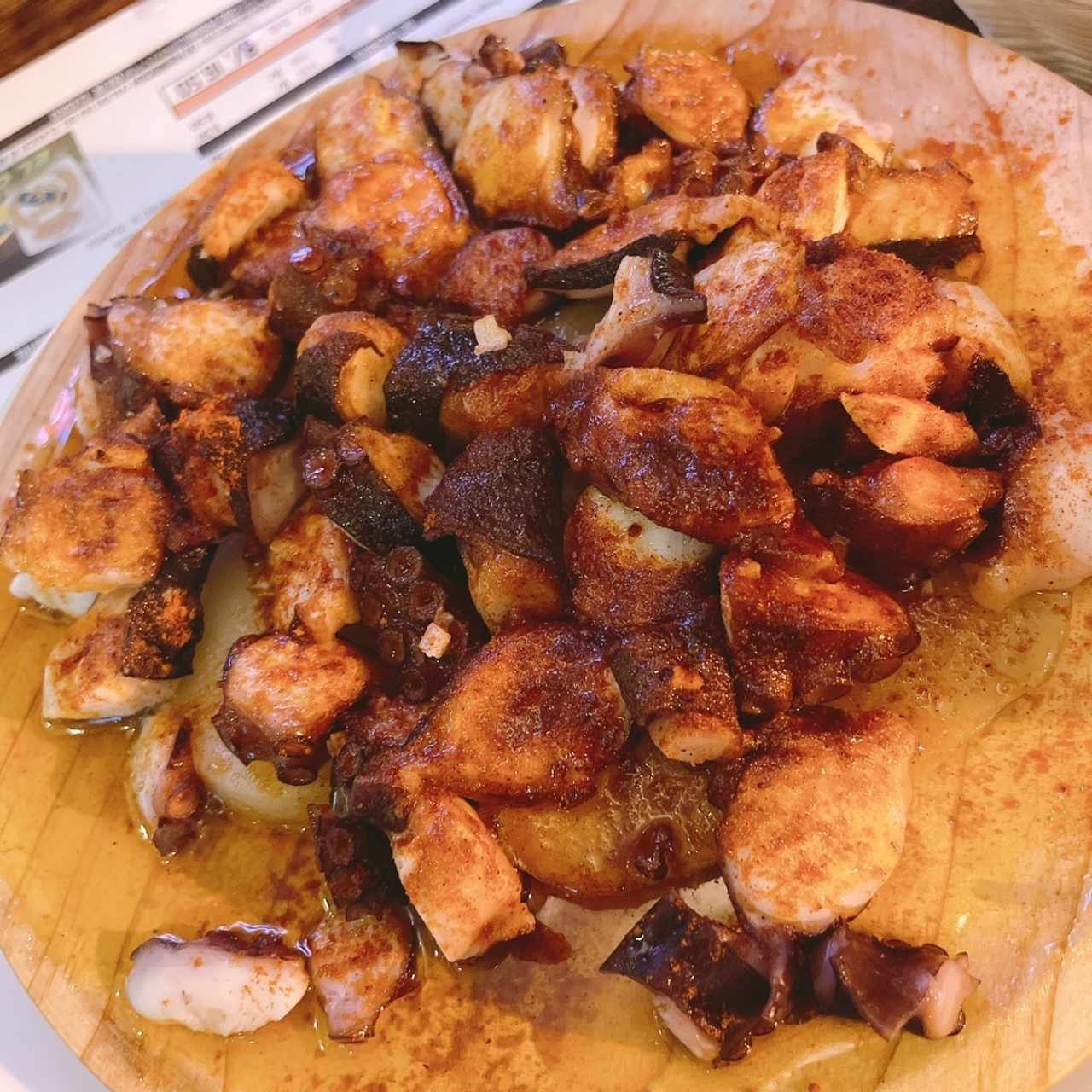Entradas - pulpo gallega
