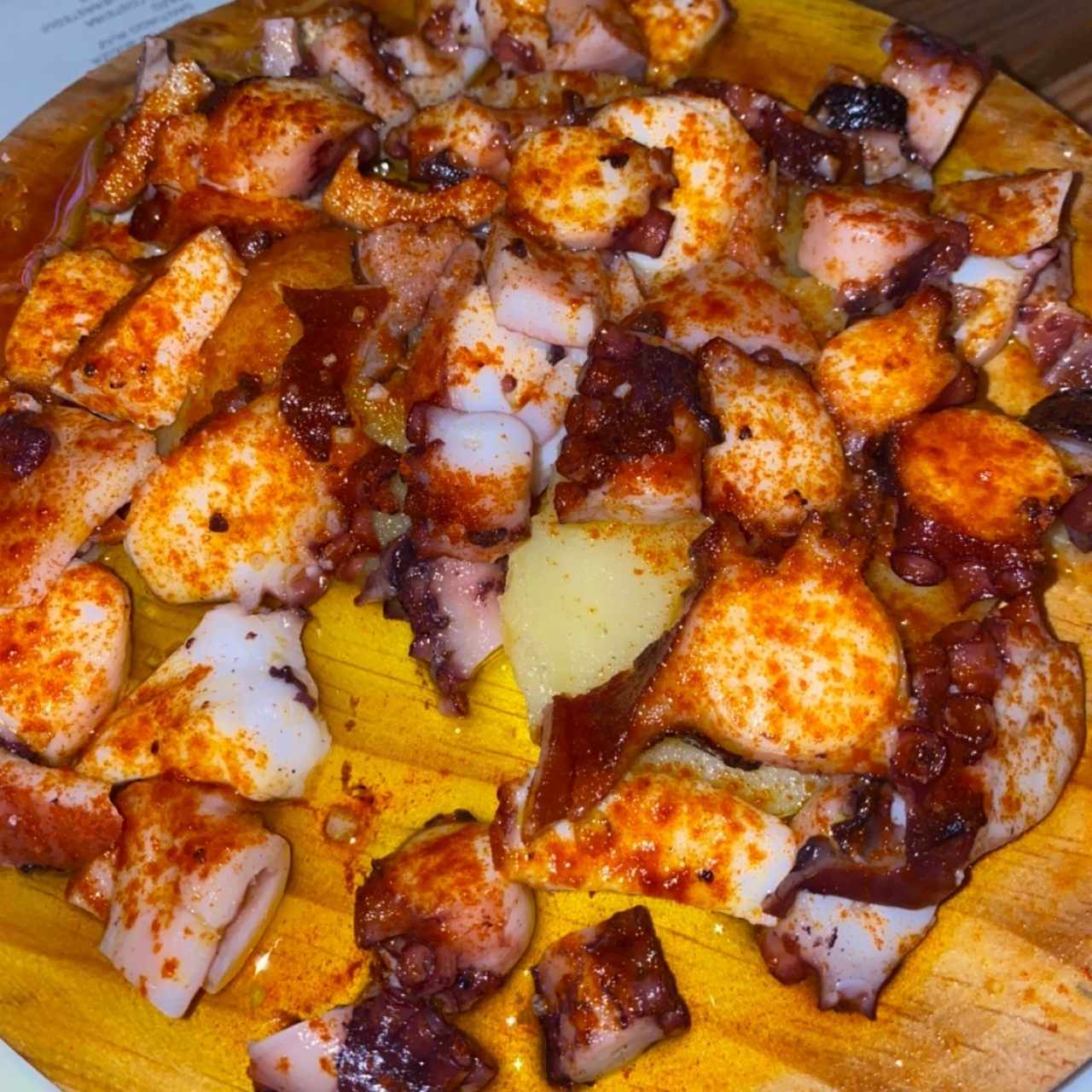 Entradas - pulpo gallega