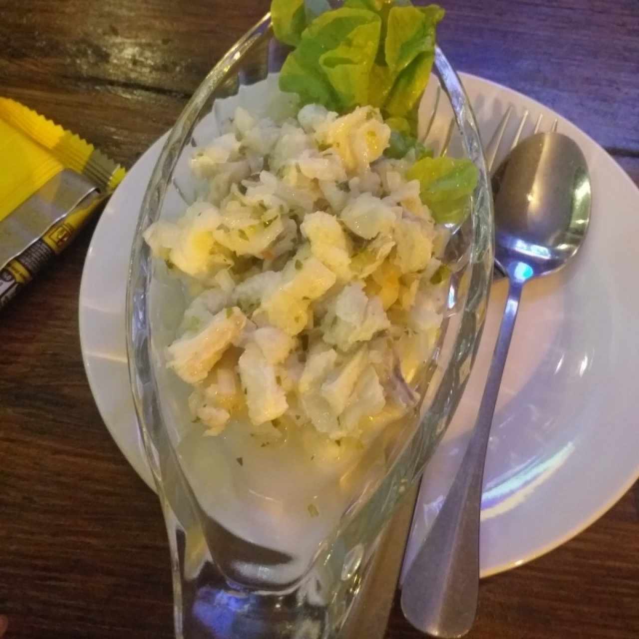 Ceviche de pescado