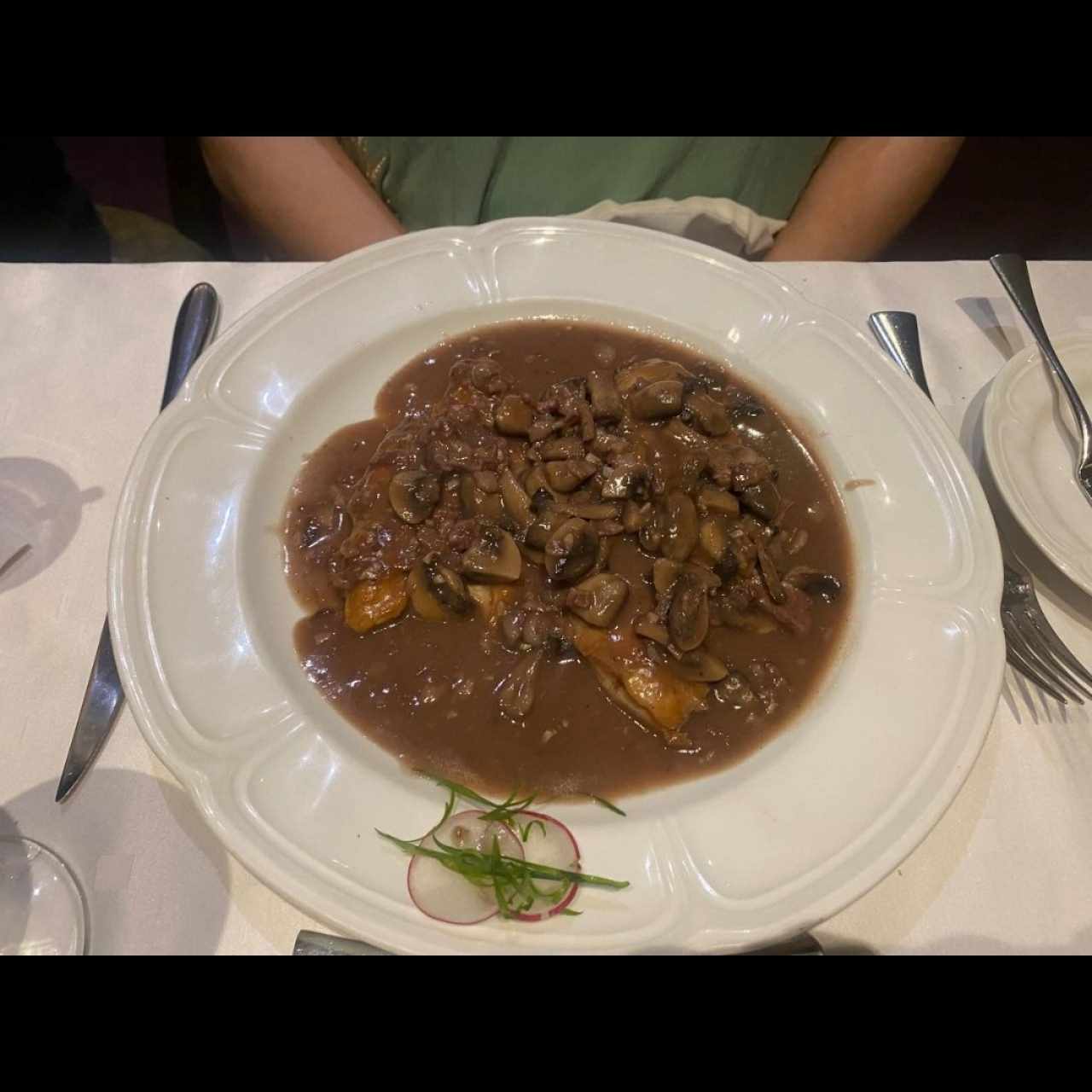 Pechuga de Pollo a la Verónica