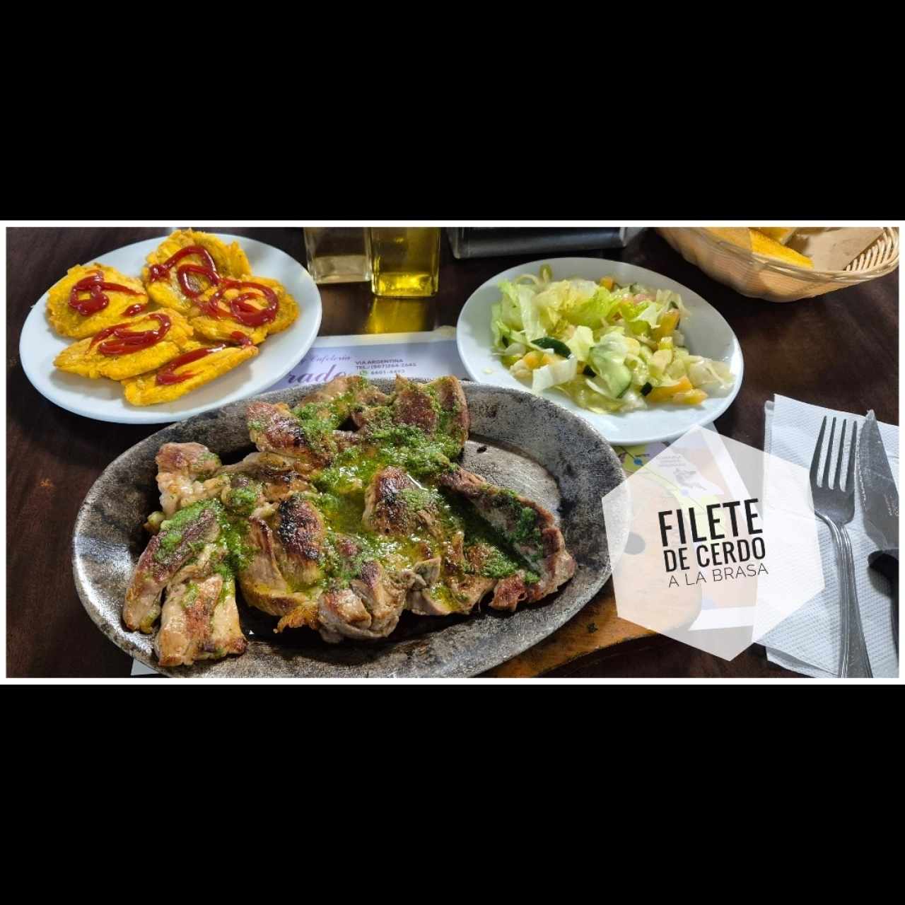 Filete de Cerdo a la Brasa
