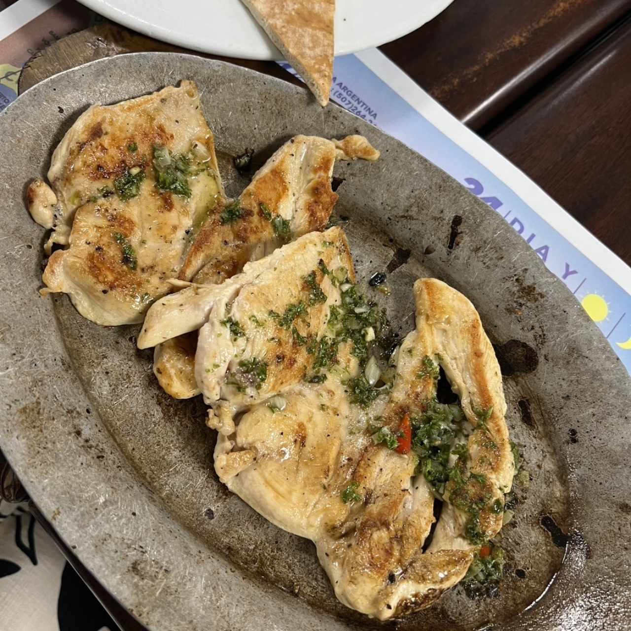 Bistec de Pollo a la plancha