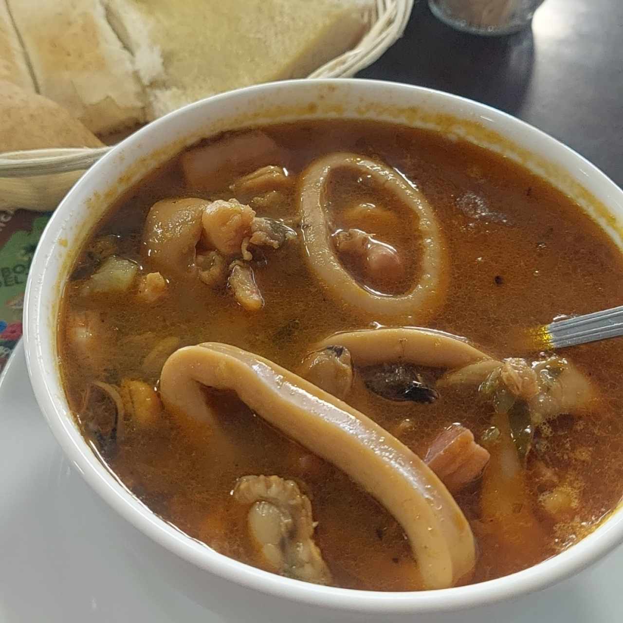sopa de mariscos