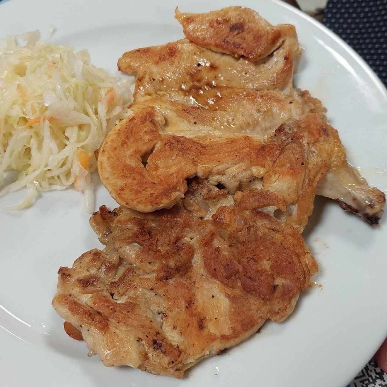 Pechuga de pollo al carbón