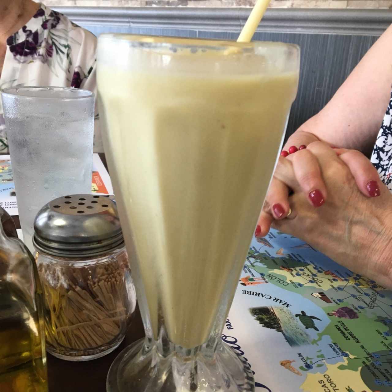batido de arroz con piña 