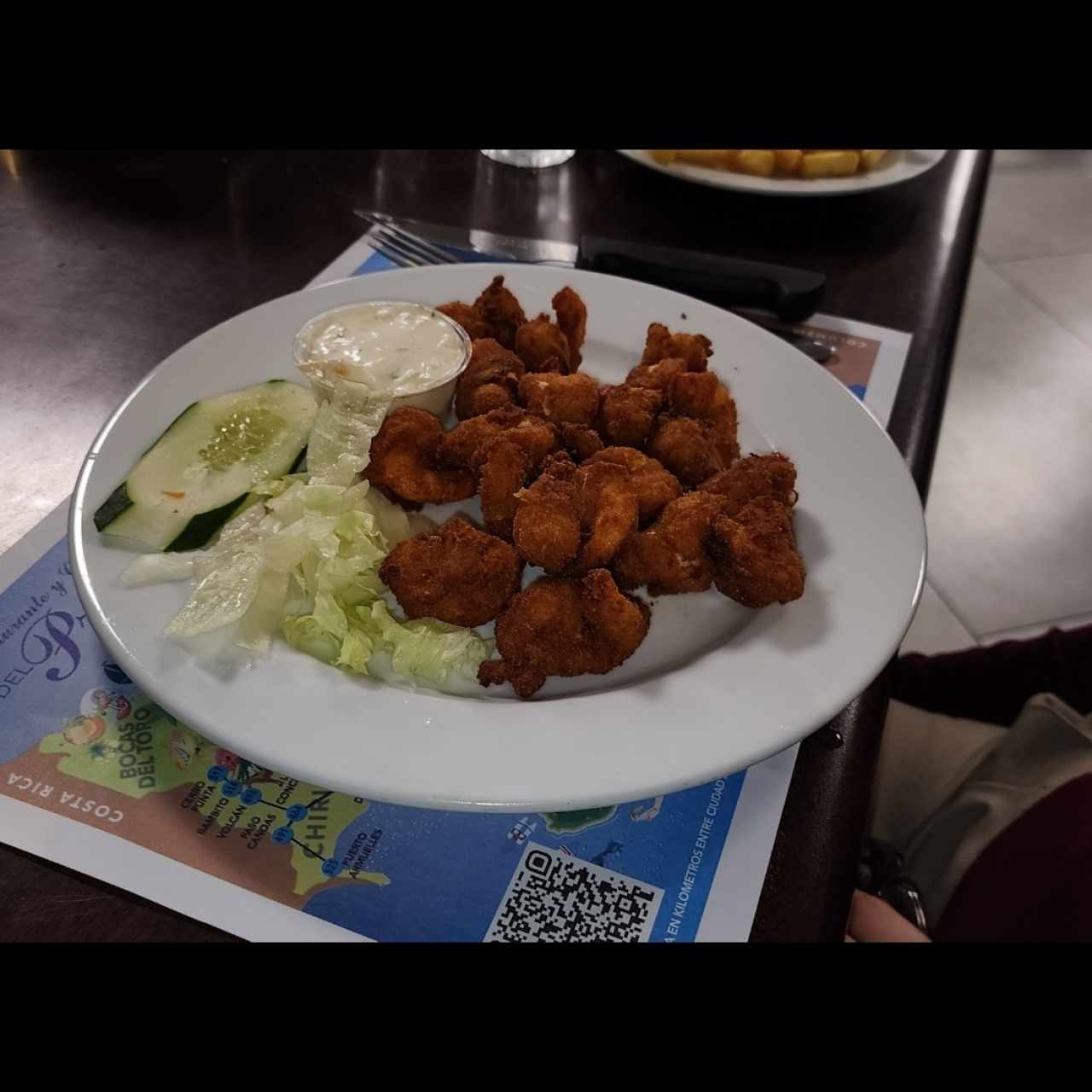 Camarones apanados