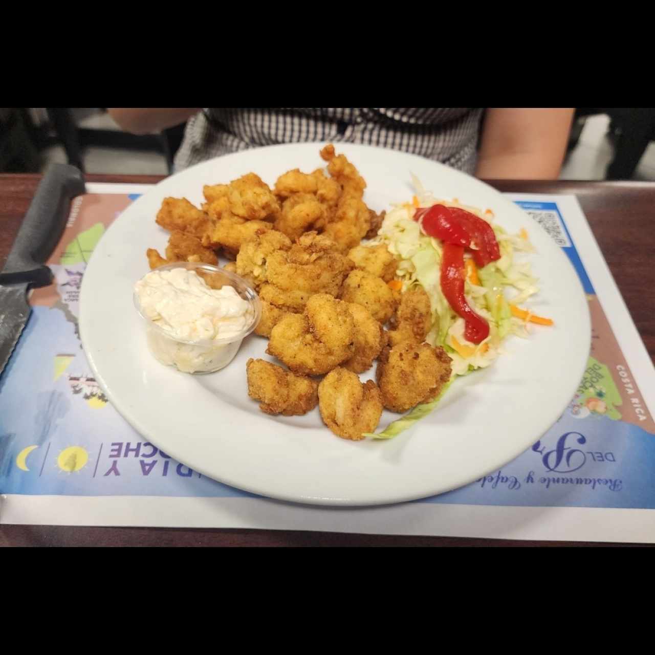 Camarones apanados