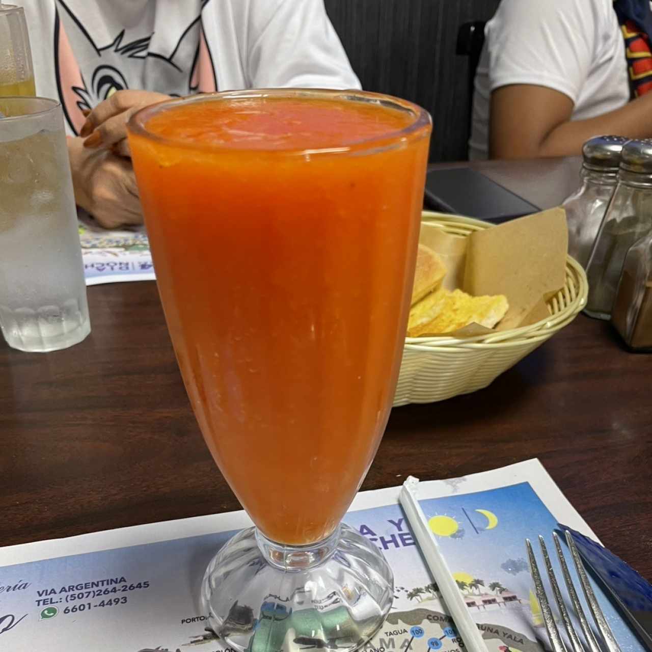 Licuado de Papaya