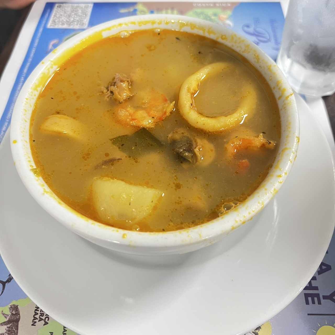 Sopa de mariscos