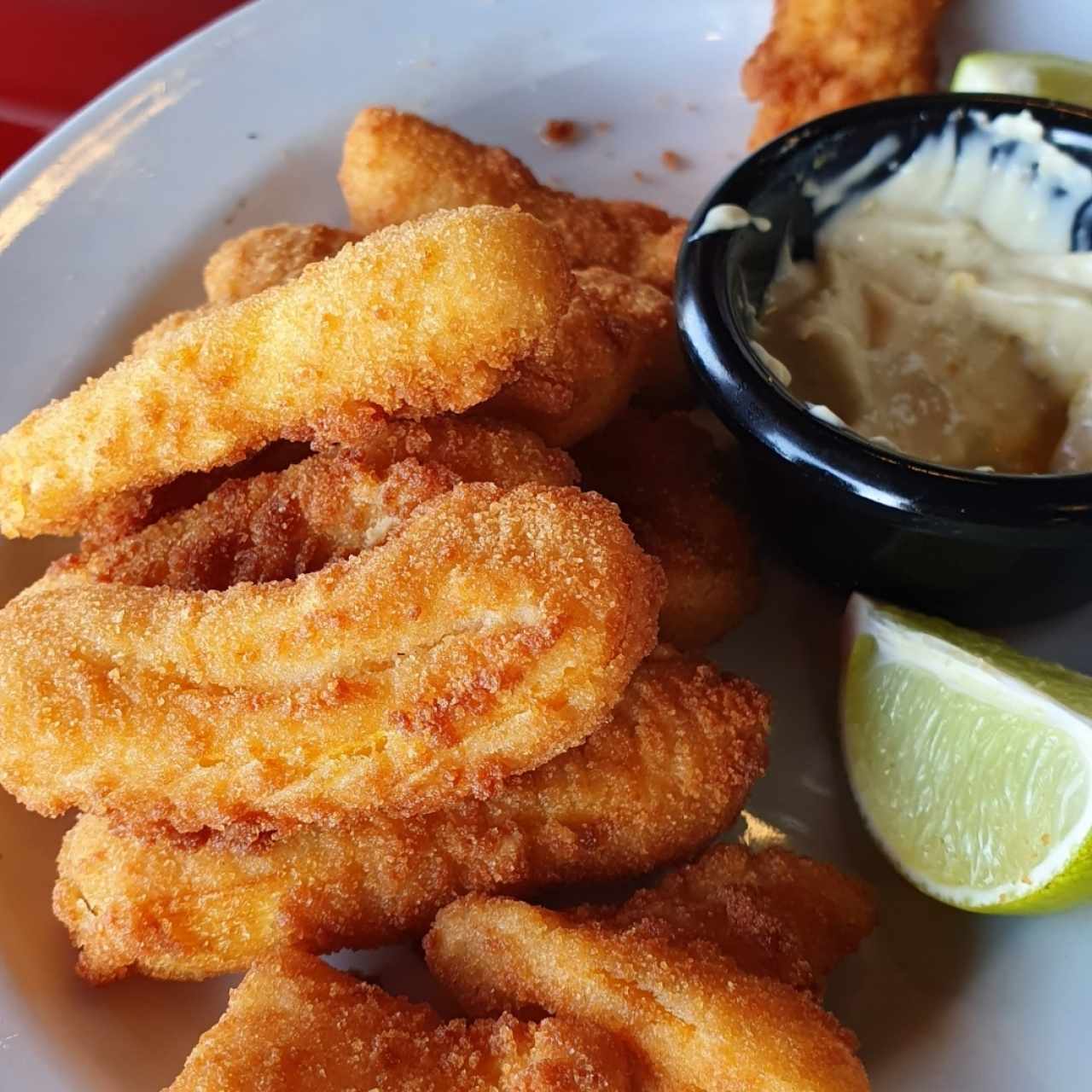 Calamares apanados