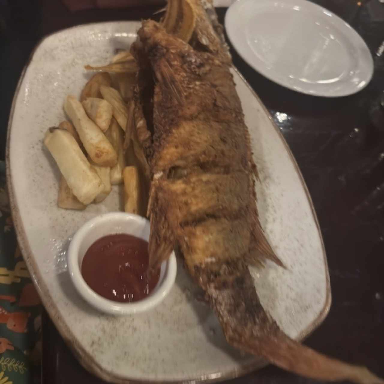Pargo Entero Frito