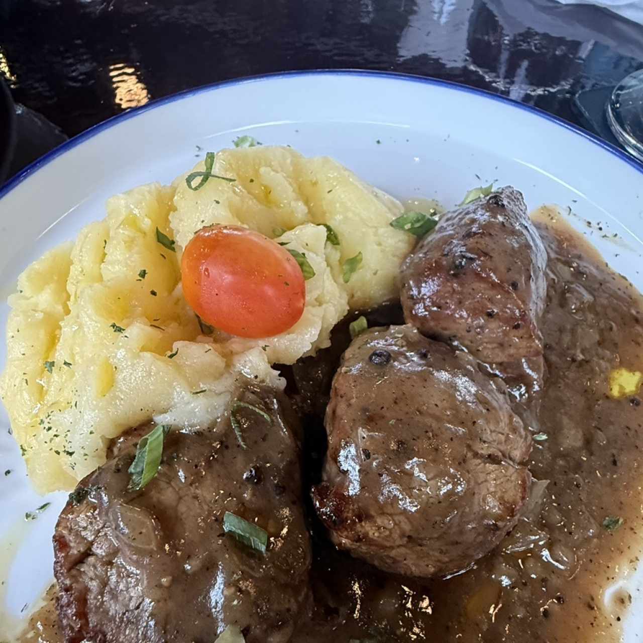 Filete de Res a la Pimienta