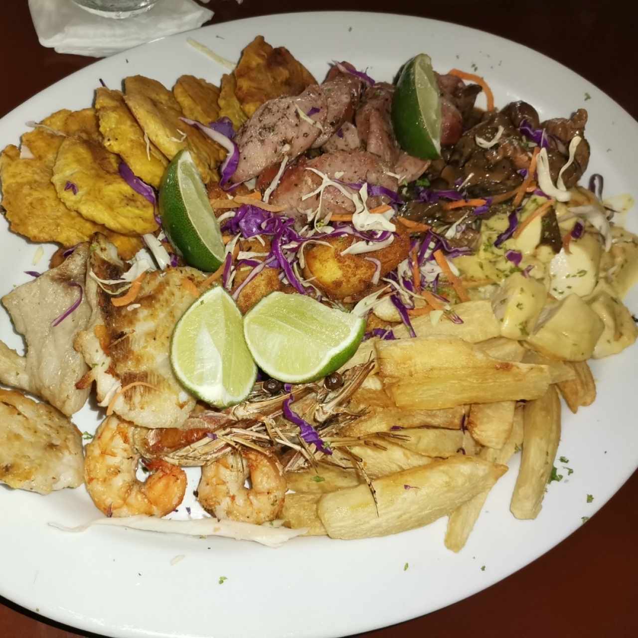 Parrilladas mixta, muy rica. 👍