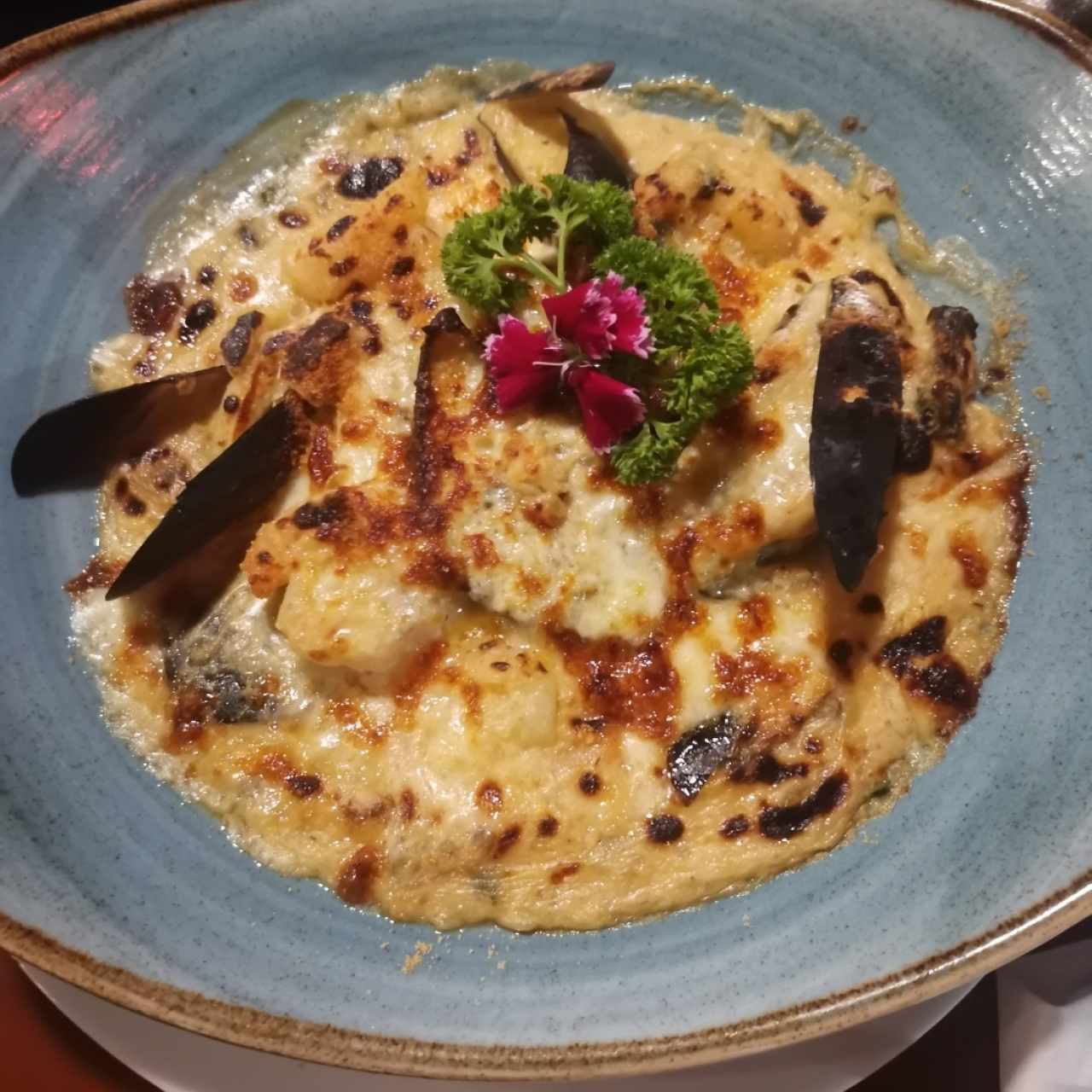 Filete de Corvina Rellena de Mariscos