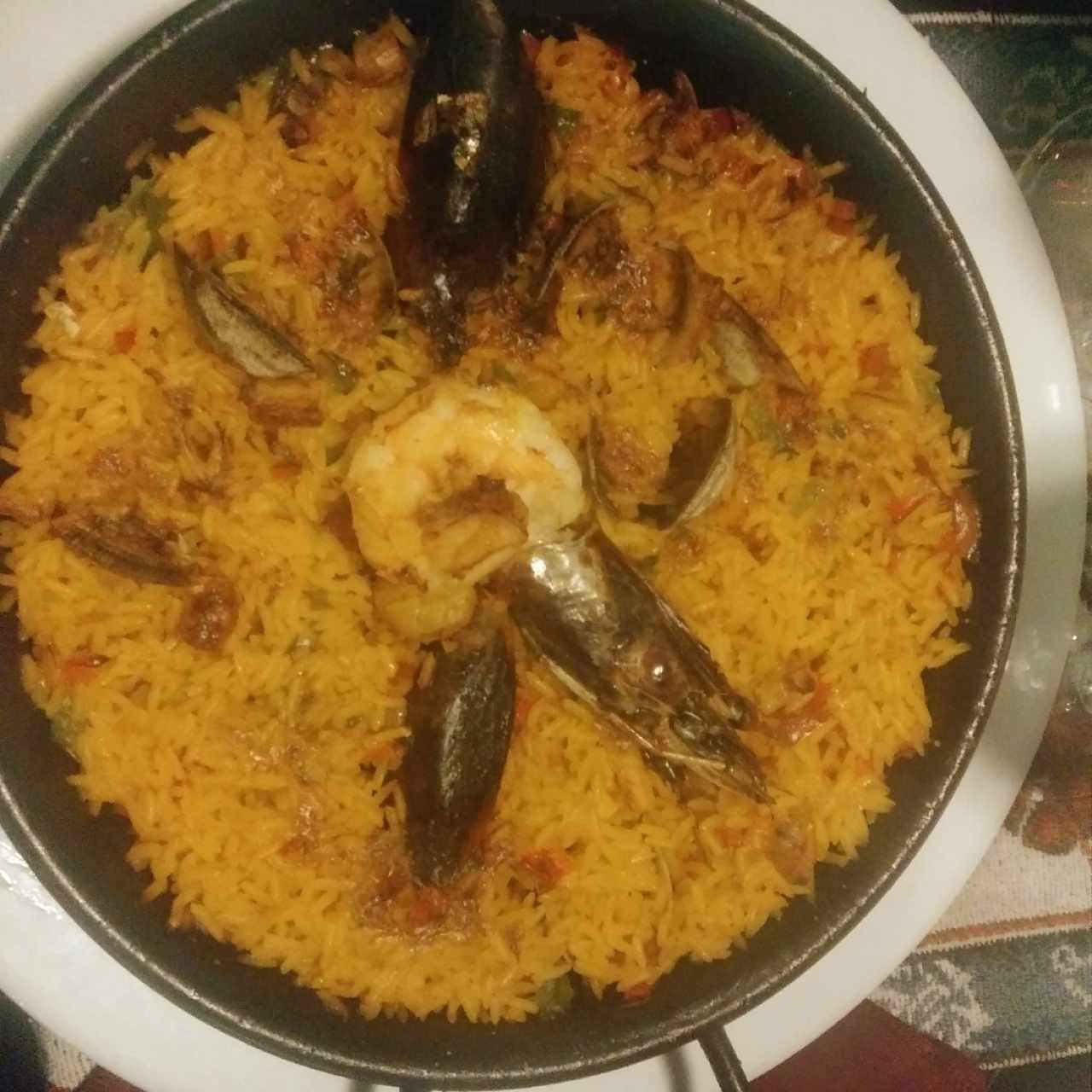 paella de mariscos