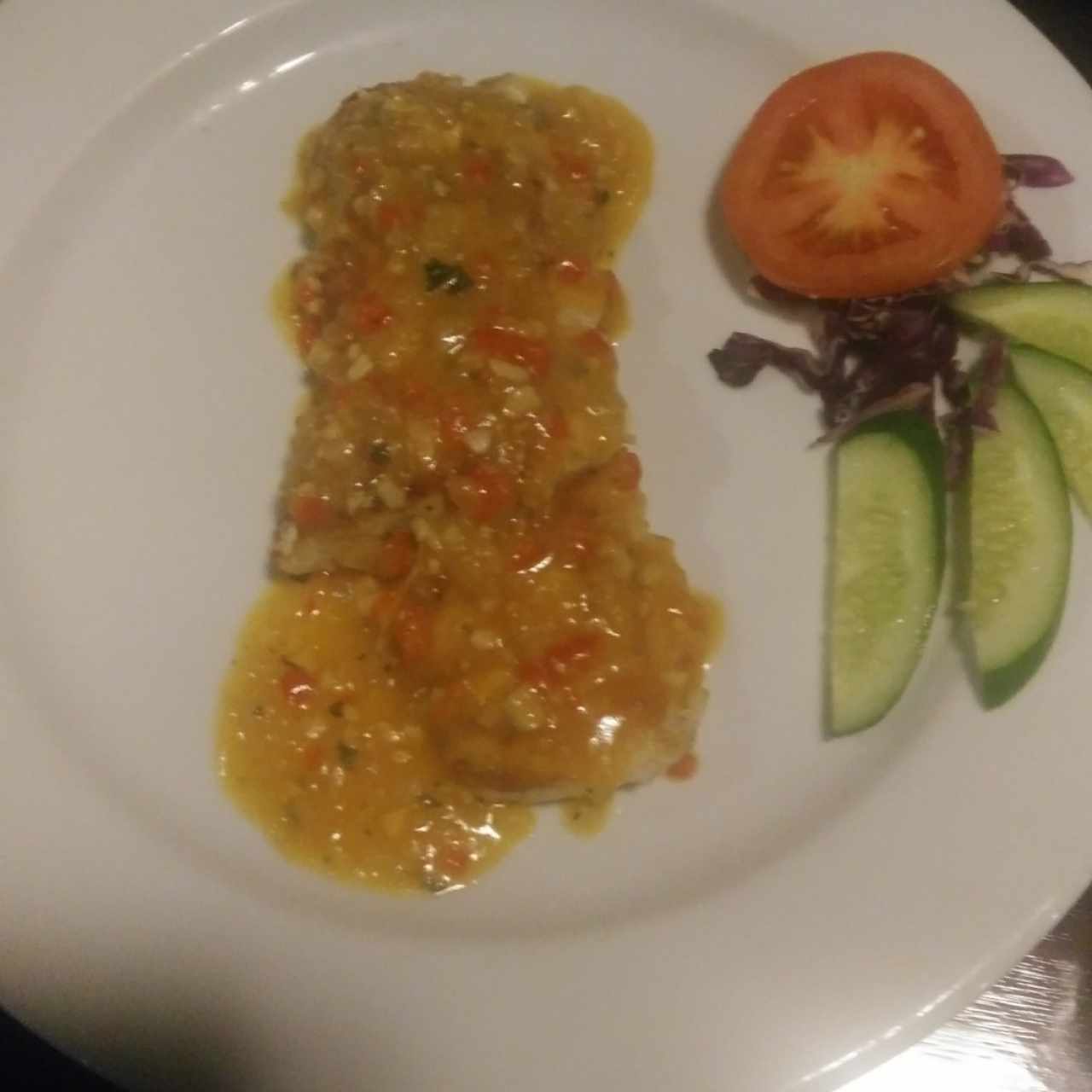 pescado al ajillo