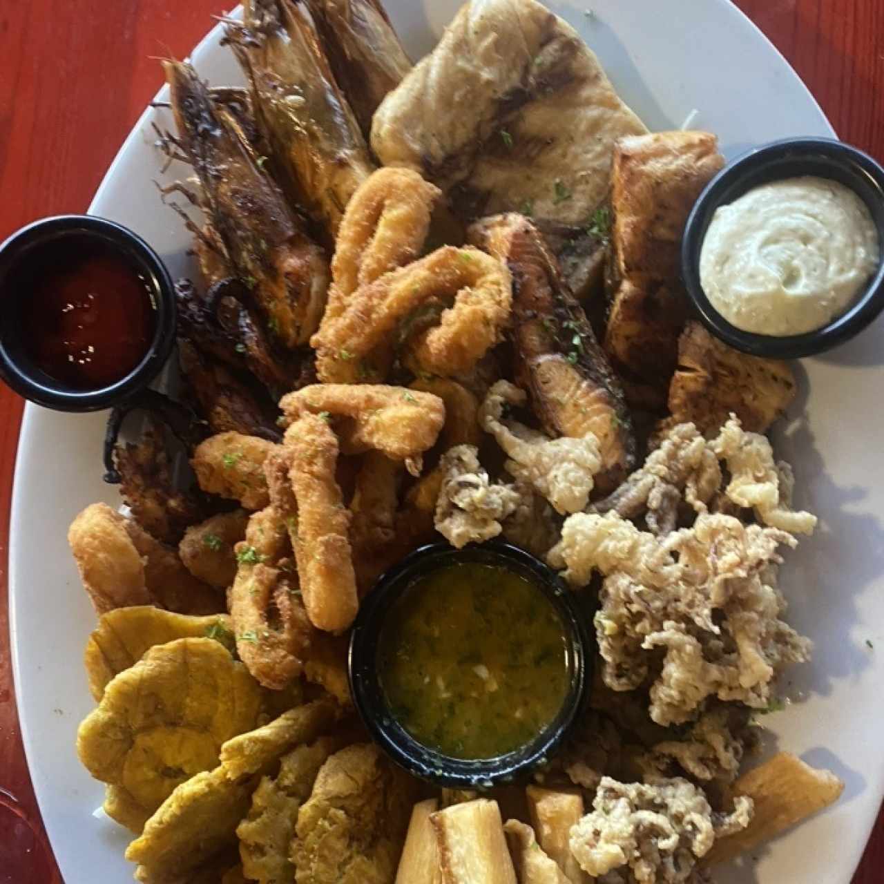 Bandeja de Mariscos