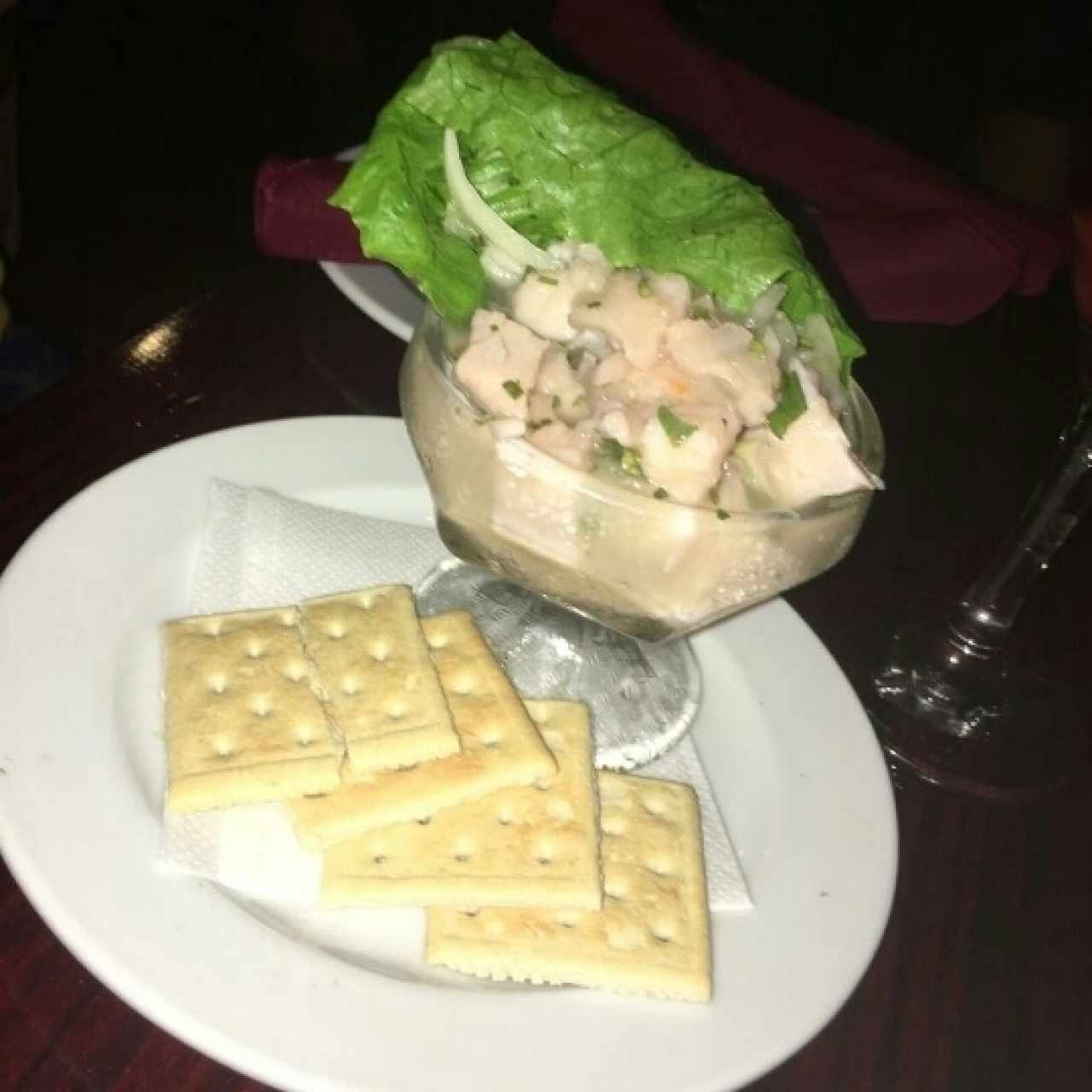 ceviche de corvina