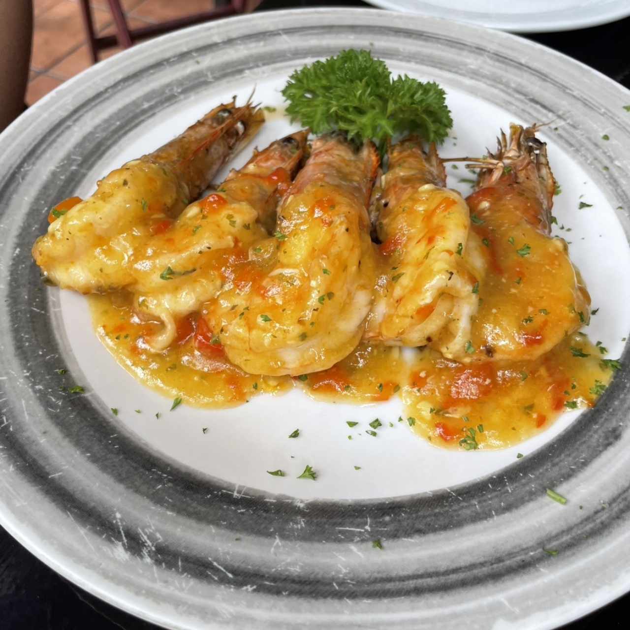 Langostinos al Ajillo