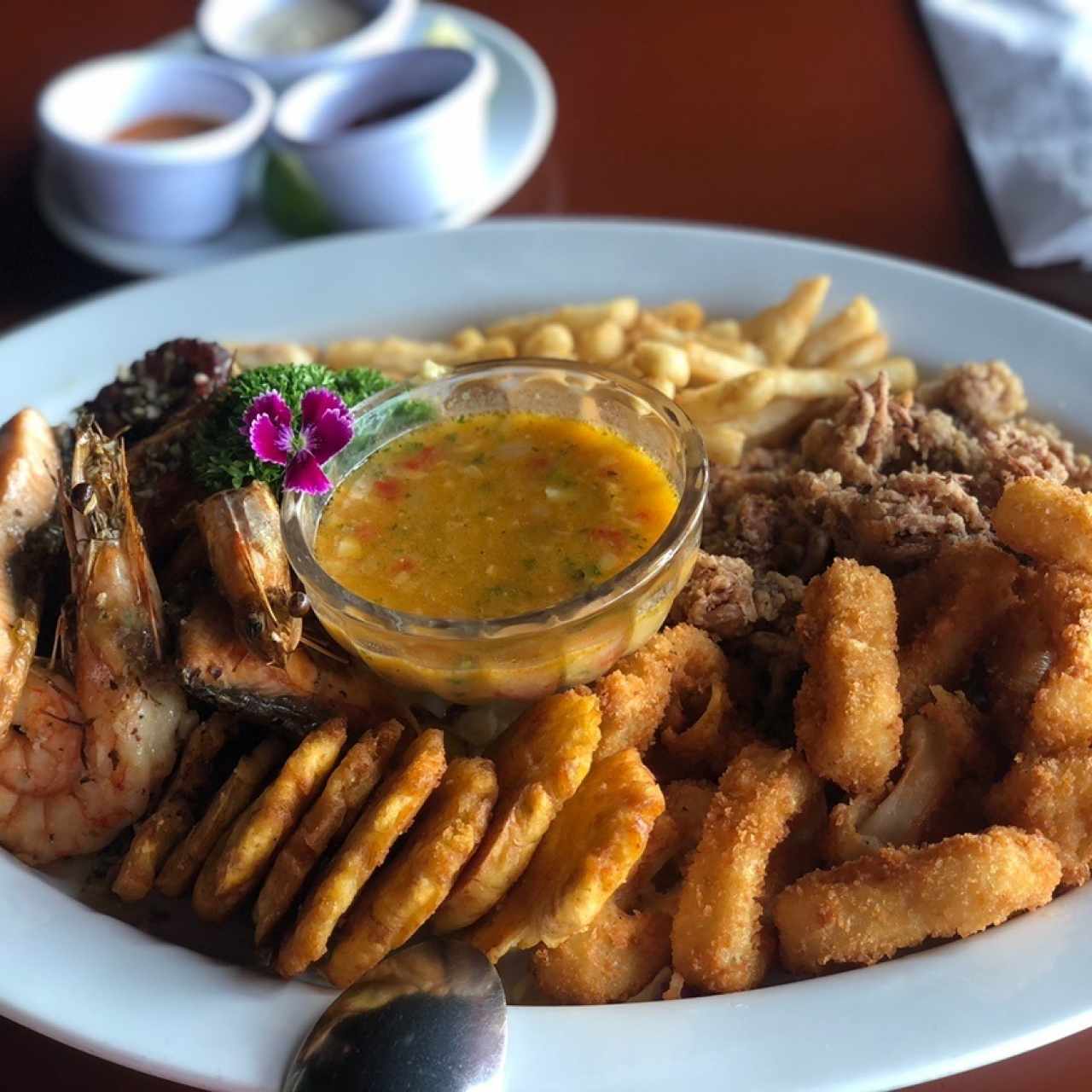 Bandejas de mariscos 