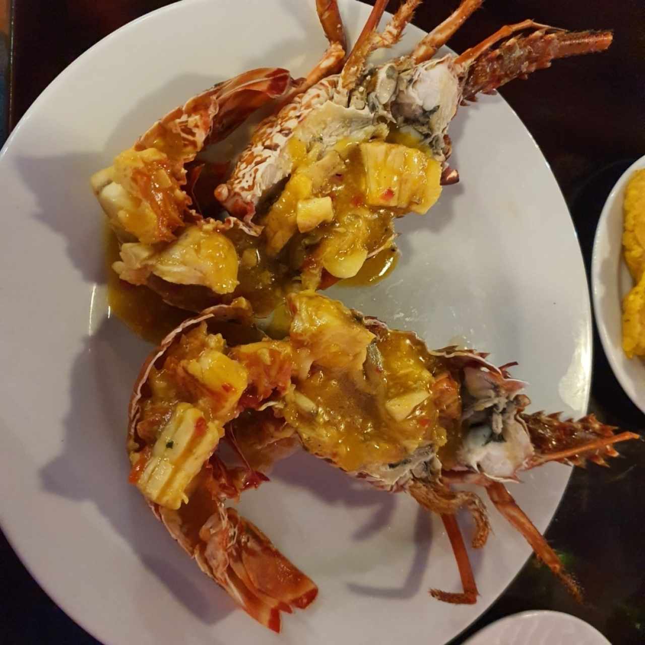 Langostas Caribeñas - Al Ajillo