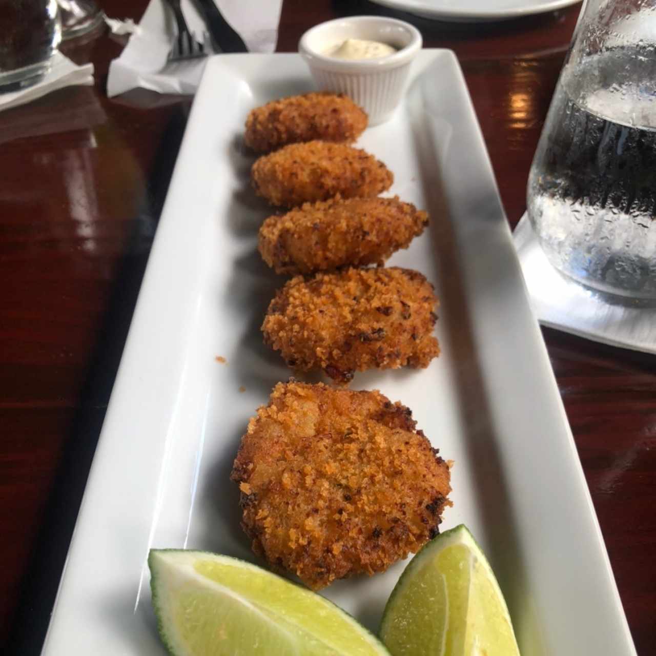 Entradas Calientes - Croquetas de Camarón