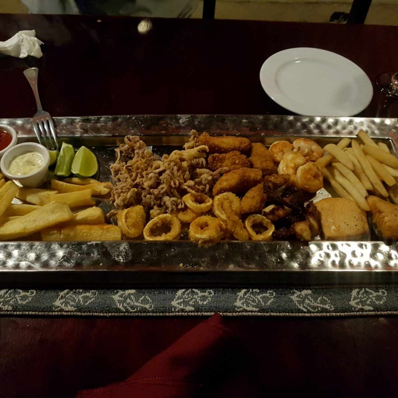 Bandeja de Mariscos