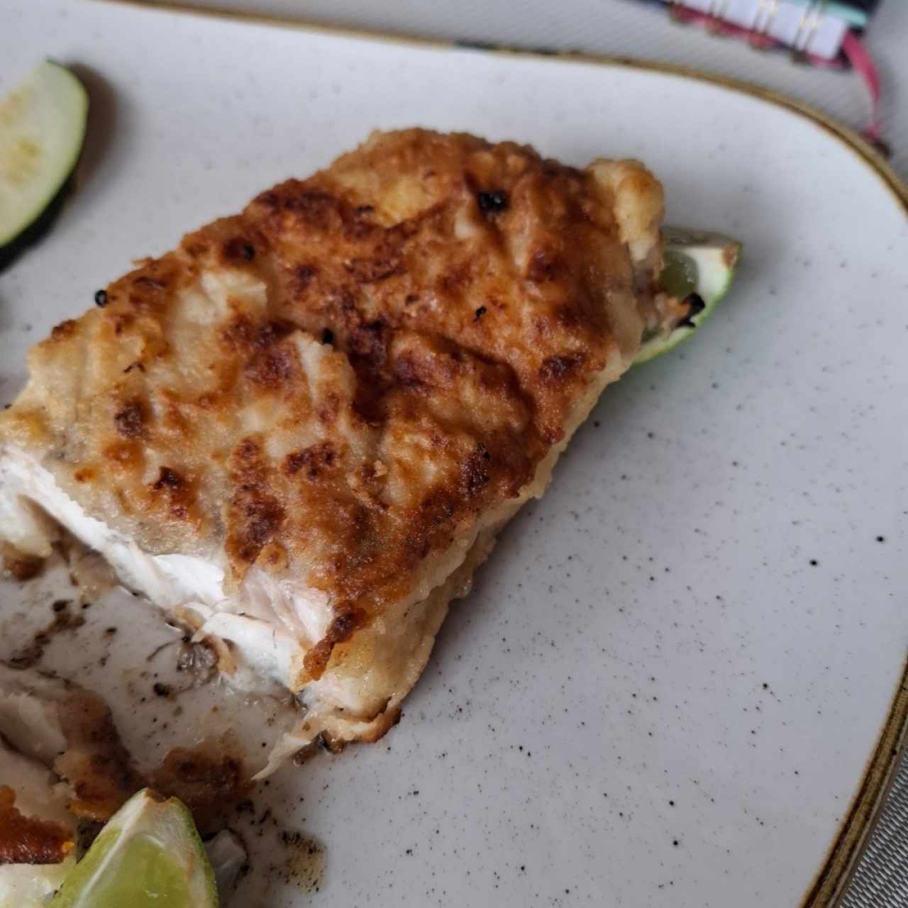 FILETE DE CORVINA A LA PLANCHA
